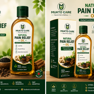 Mukto Care Natural Pain Relif Oil 200 ml